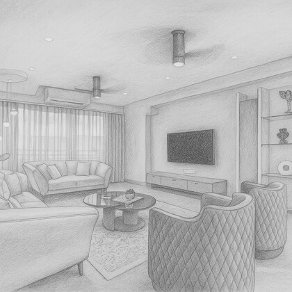 Residential Interior Designer in Mumbai & Vadodara