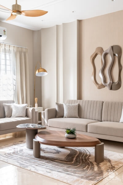 Interior designers in Malad living room design